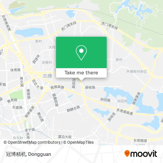 冠博精机 map
