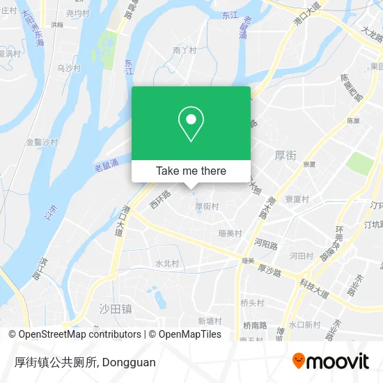 厚街镇公共厕所 map