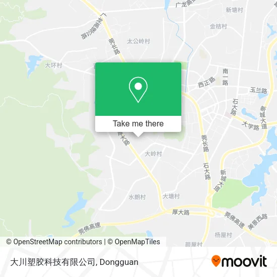 大川塑胶科技有限公司 map