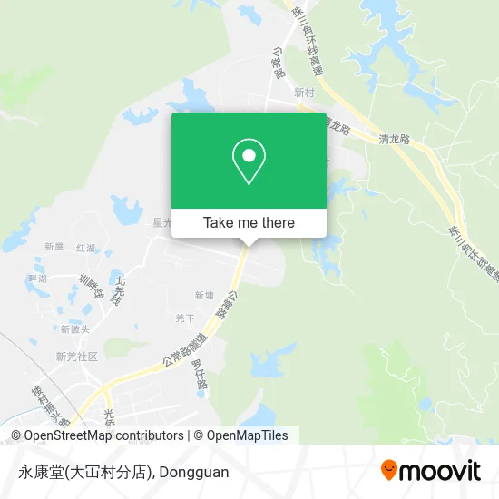 永康堂(大冚村分店) map
