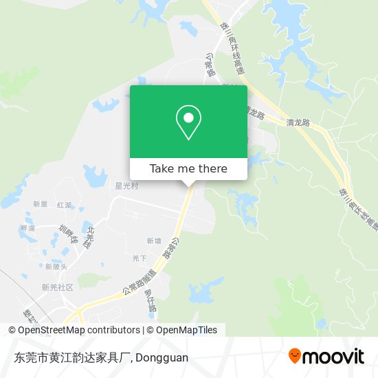 东莞市黄江韵达家具厂 map