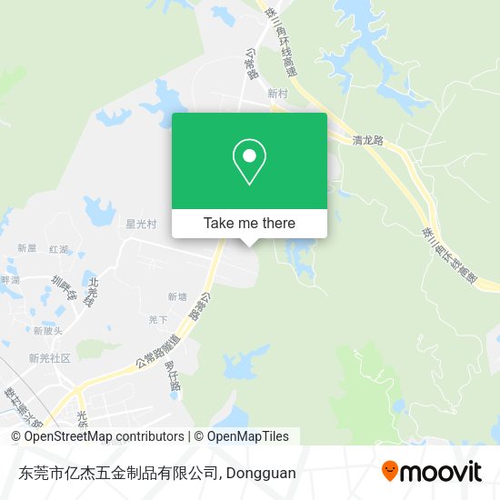 东莞市亿杰五金制品有限公司 map