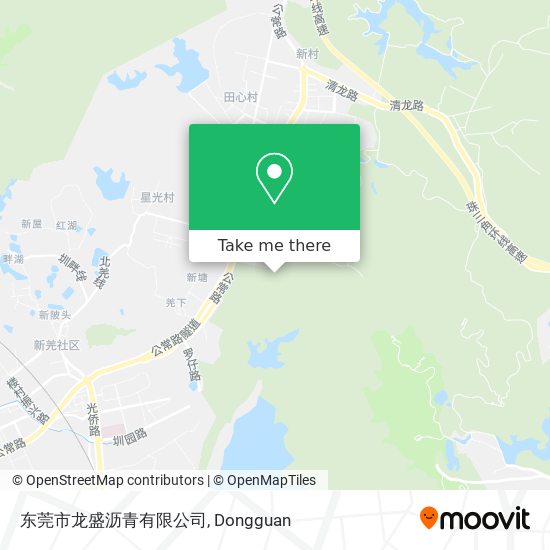 东莞市龙盛沥青有限公司 map