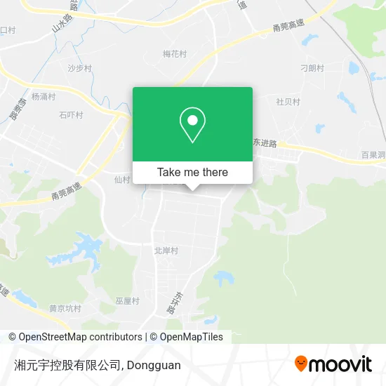 湘元宇控股有限公司 map