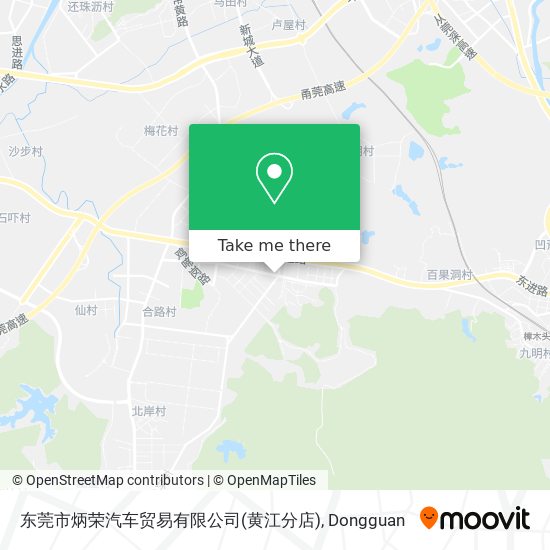 东莞市炳荣汽车贸易有限公司(黄江分店) map