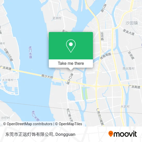 东莞市正远灯饰有限公司 map
