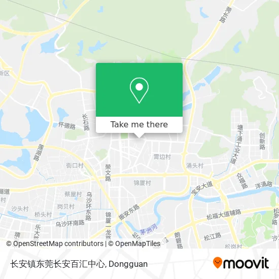 长安镇东莞长安百汇中心 map