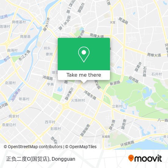 正负二度C(国贸店) map