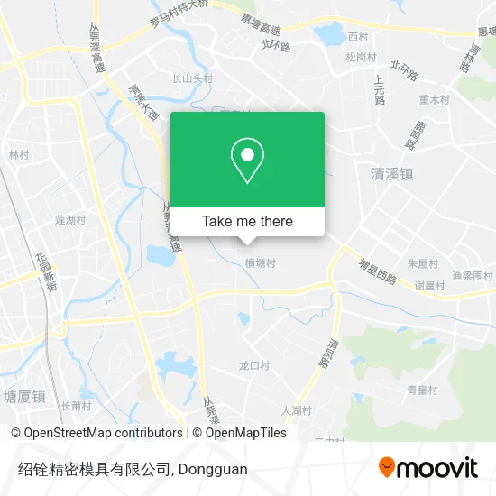 绍铨精密模具有限公司 map