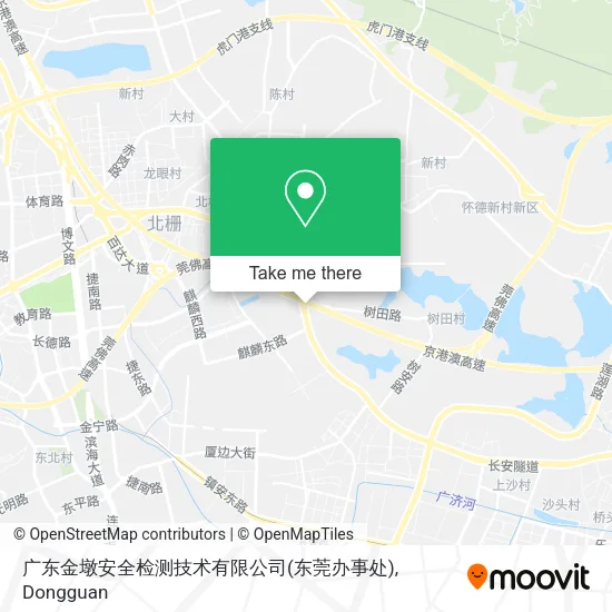广东金墩安全检测技术有限公司(东莞办事处) map