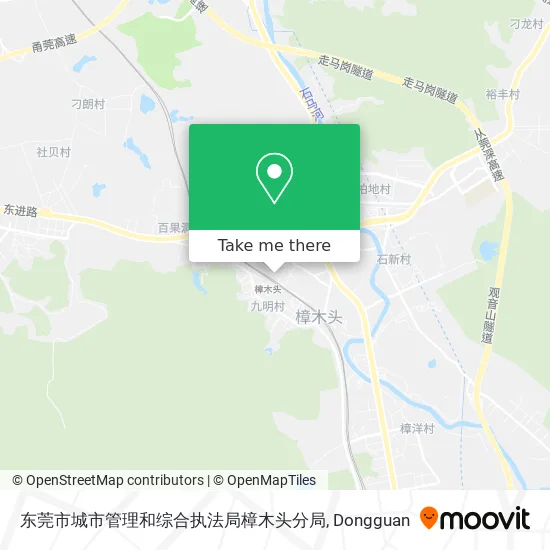 东莞市城市管理和综合执法局樟木头分局 map