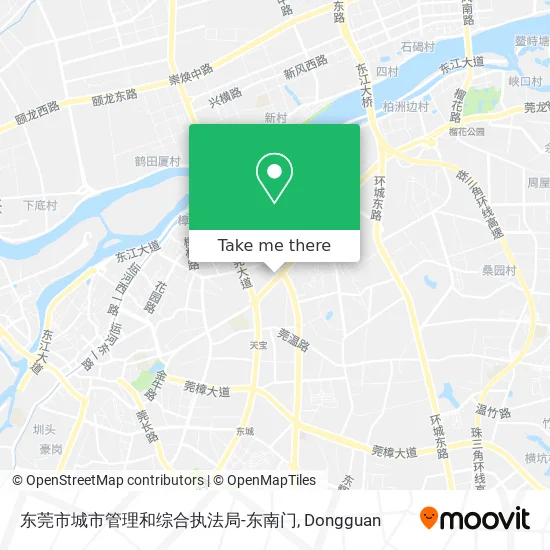 东莞市城市管理和综合执法局-东南门 map
