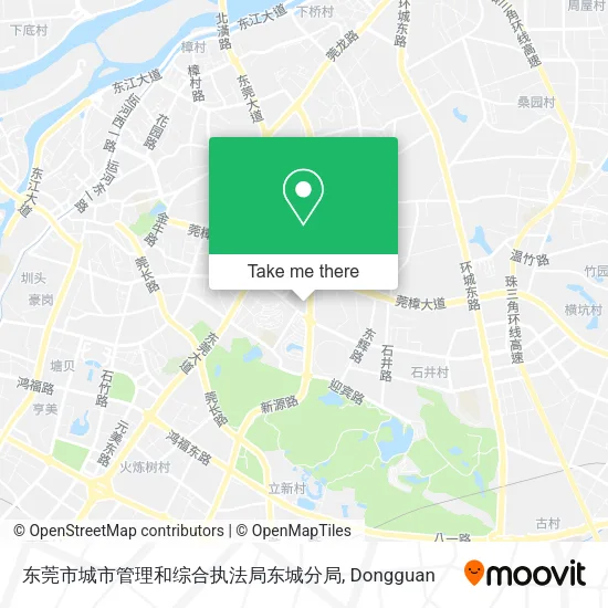 东莞市城市管理和综合执法局东城分局 map