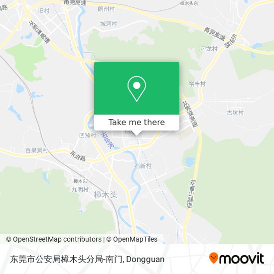 东莞市公安局樟木头分局-南门 map