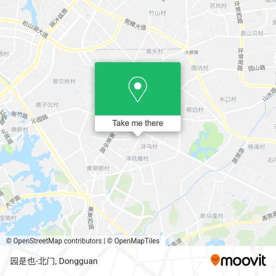 园是也-北门 map