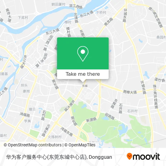华为客户服务中心(东莞东城中心店) map