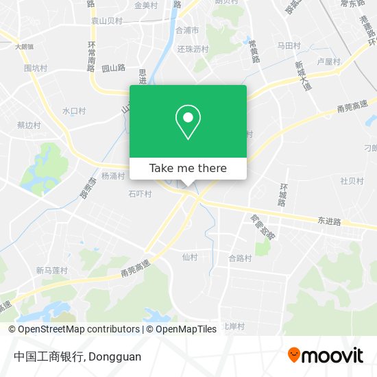 中国工商银行 map