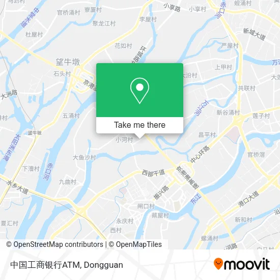 中国工商银行ATM map