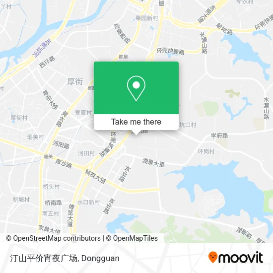 汀山平价宵夜广场 map