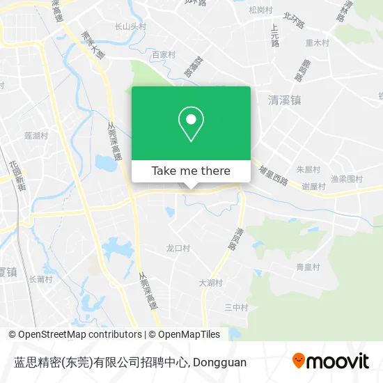 蓝思精密(东莞)有限公司招聘中心 map