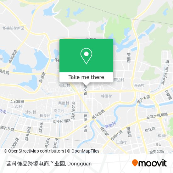 蓝科饰品跨境电商产业园 map