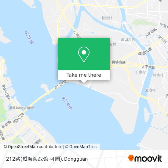 212路(威海海战馆-可园) map