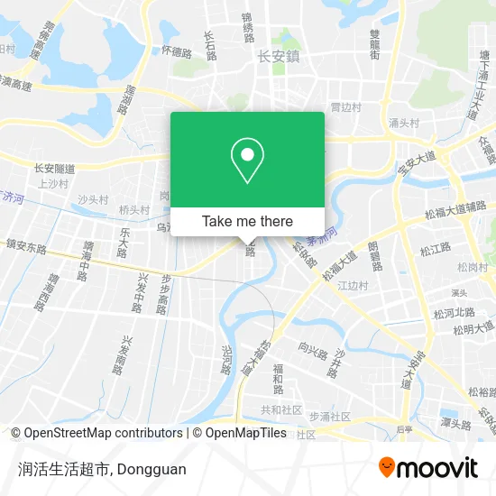 润活生活超市 map