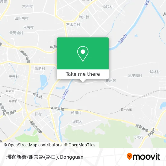 洲寮新街/谢常路(路口) map
