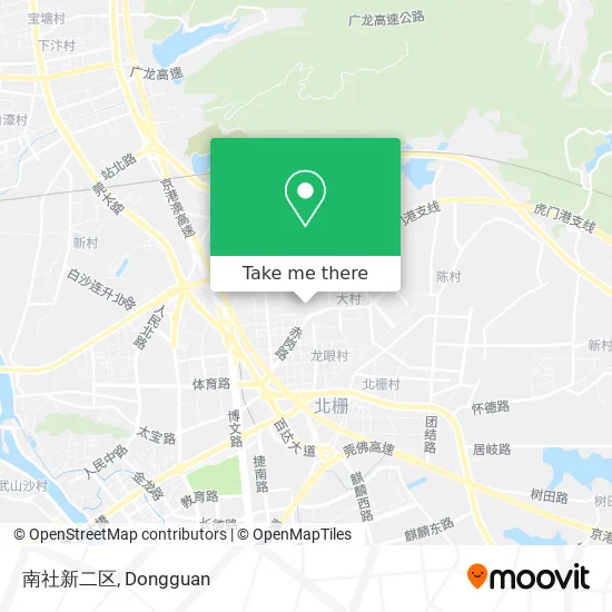 南社新二区 map