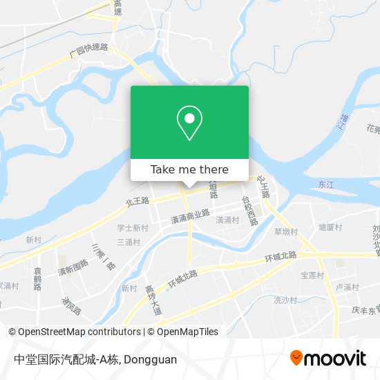 中堂国际汽配城-A栋 map