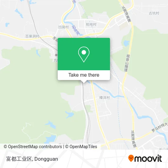 富都工业区 map
