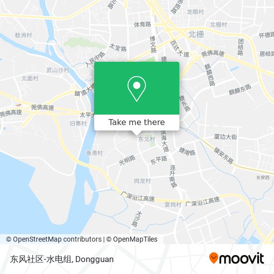 东风社区-水电组 map