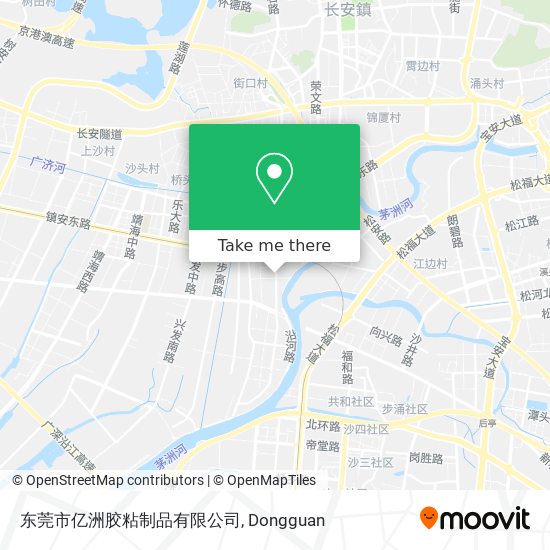 东莞市亿洲胶粘制品有限公司 map