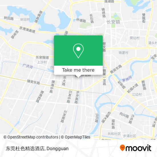 东莞杜色精选酒店 map