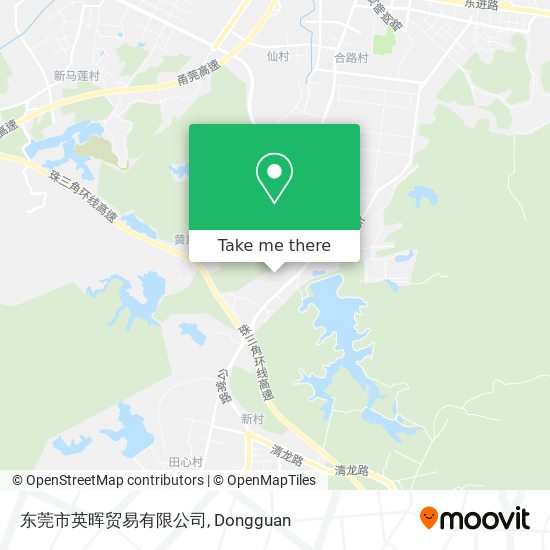 东莞市英晖贸易有限公司 map