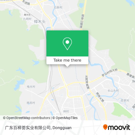 广东百樟荟实业有限公司 map