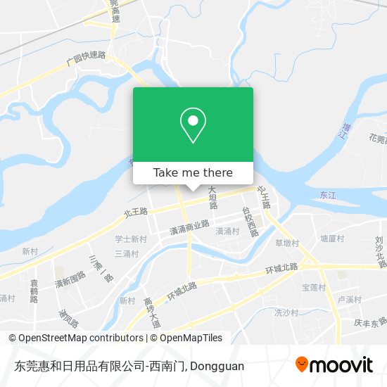 东莞惠和日用品有限公司-西南门 map