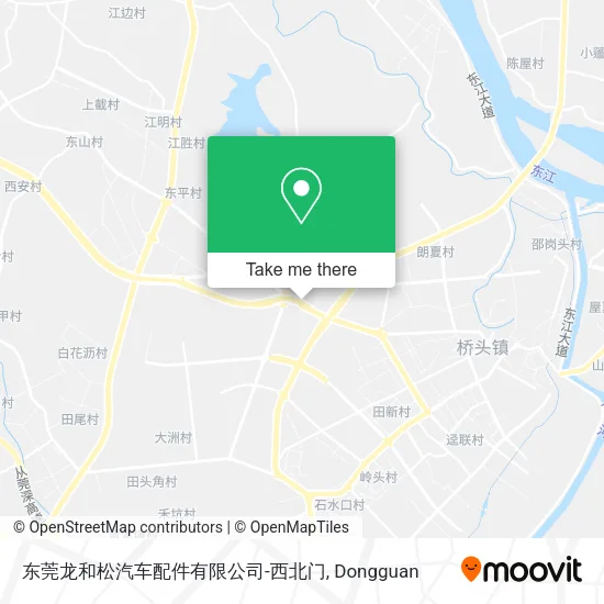 东莞龙和松汽车配件有限公司-西北门 map