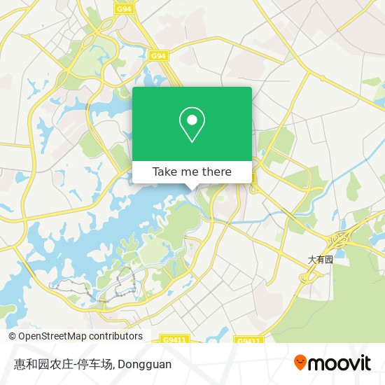 惠和园农庄-停车场 map