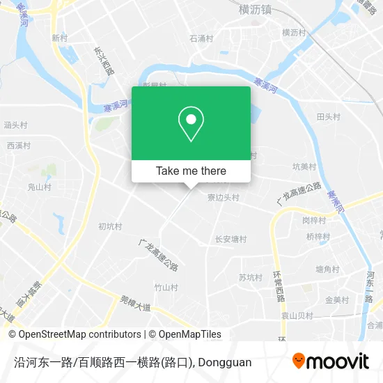 沿河东一路/百顺路西一横路(路口) map