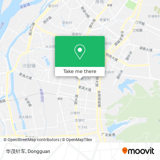 华茂针车 map