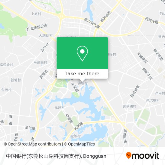 中国银行(东莞松山湖科技园支行) map