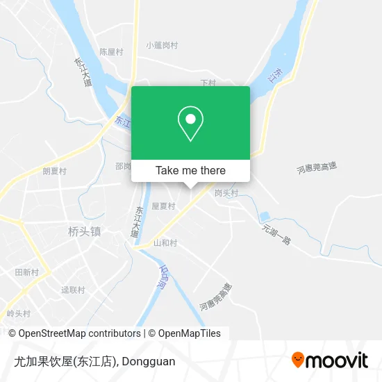 尤加果饮屋(东江店) map