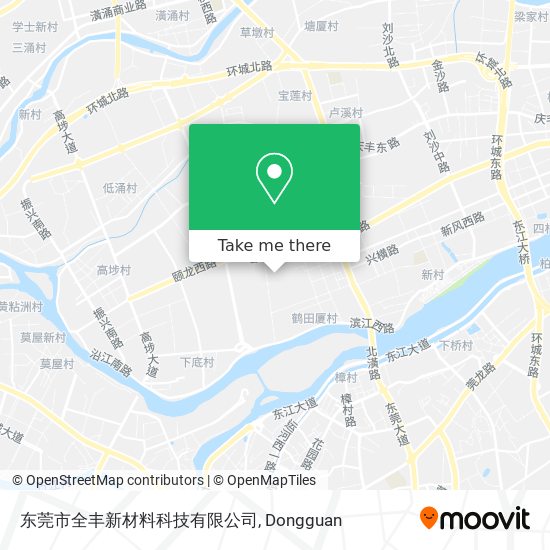 东莞市全丰新材料科技有限公司 map