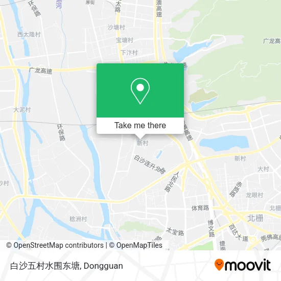 白沙五村水围东塘 map