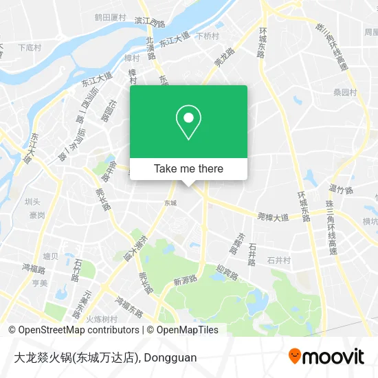 大龙燚火锅(东城万达店) map