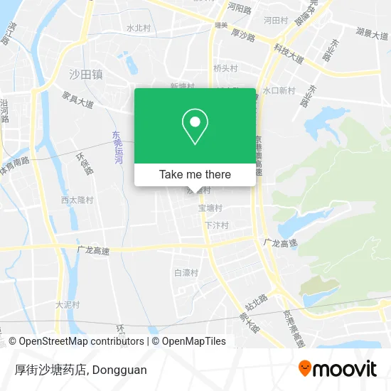 厚街沙塘药店 map