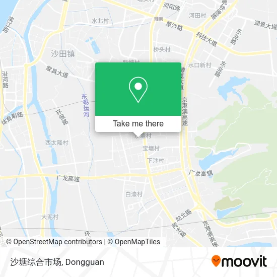 沙塘综合市场 map