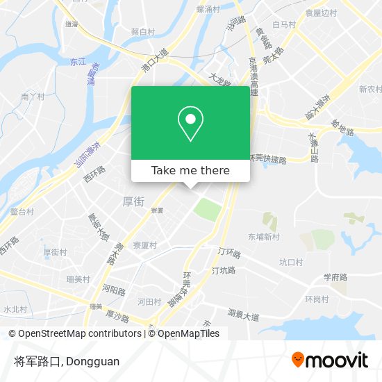 将军路口 map