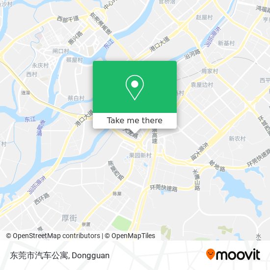 东莞市汽车公寓 map